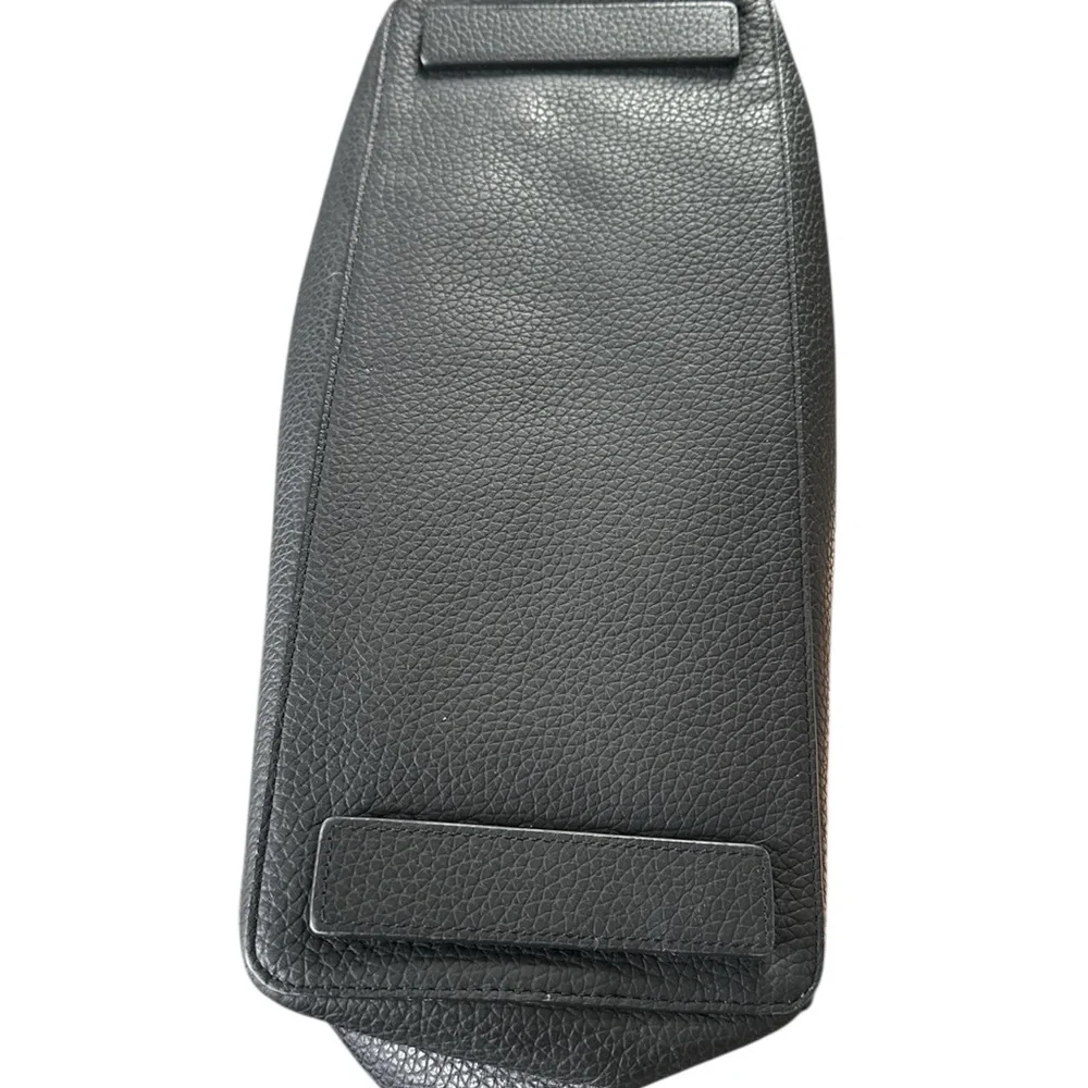 ALLSAINTS Captain North South Leather Tote in black - Picture 5 of 9